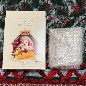Hallmark Lucky Dog Pluto Frame w Magnetic 2007